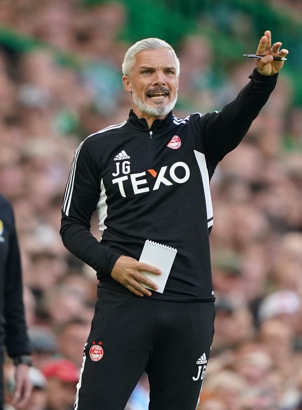 Aberdeen manager Jim Goodwin is looking forward to the August fixtures (Andrew Milligan/PA)