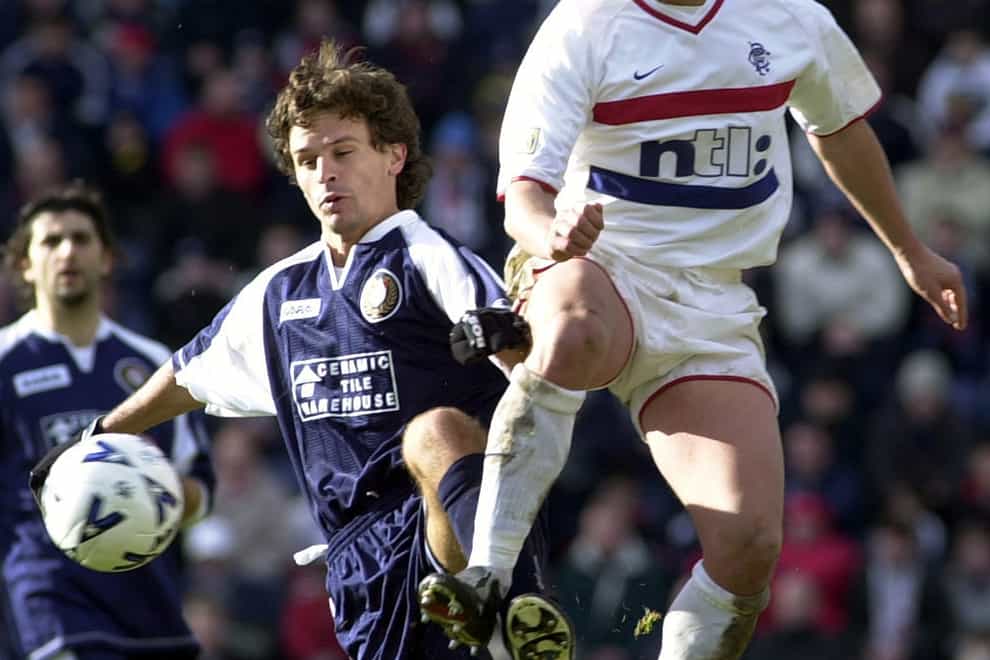Tugay Kerimoglu (right) joined Rangers in 2000 (Ben Curtis/PA)