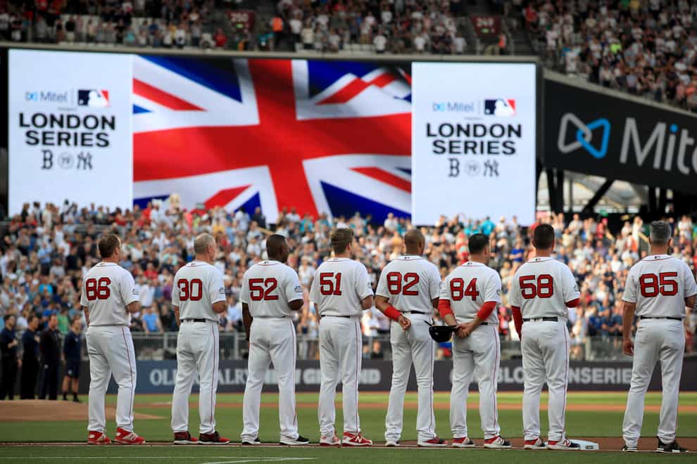 The Chicago Cubs and St Louis Cardinals will contest the London Series next season (Bradley Collyer/PA)