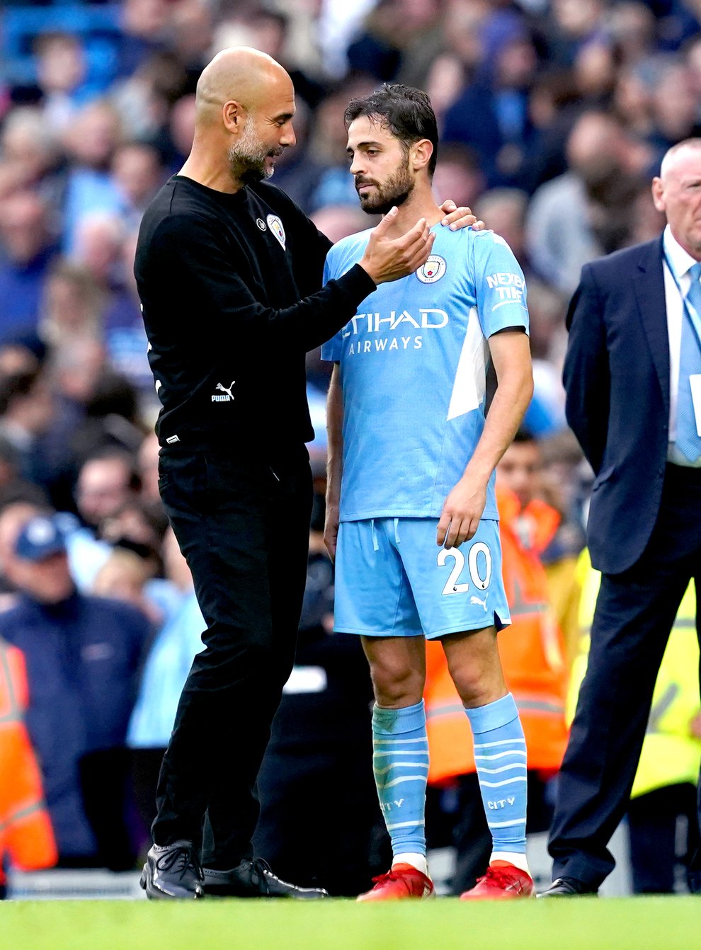 Pep Guardiola does not want Bernardo Silva to leave Manchester City (Martin Rickett/PA)