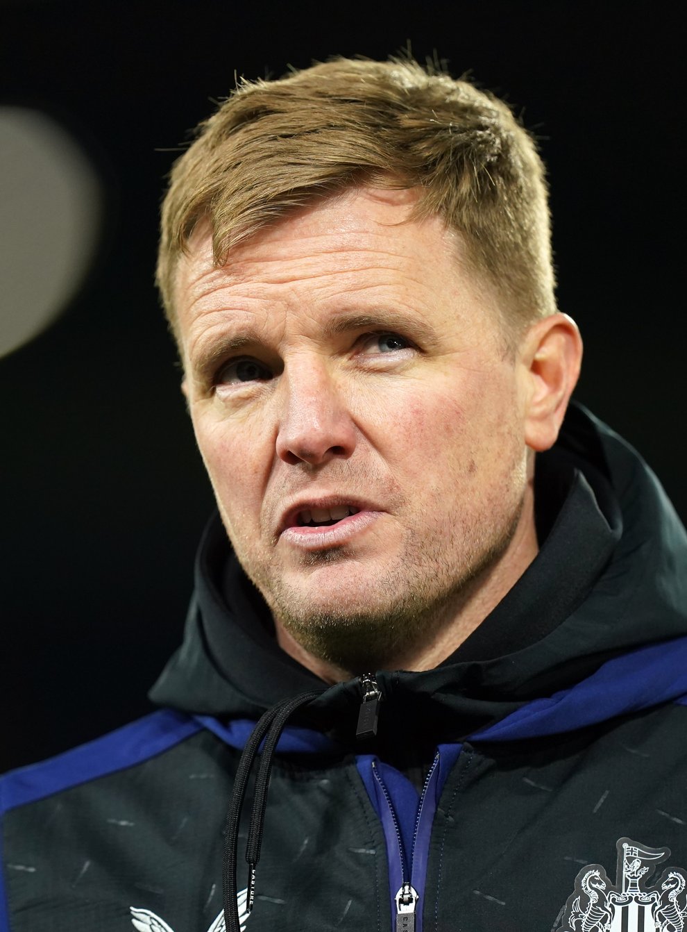 Newcastle head coach Eddie Howe has warned the club will be affected by spending restrictions for years (Mike Egerton/PA)
