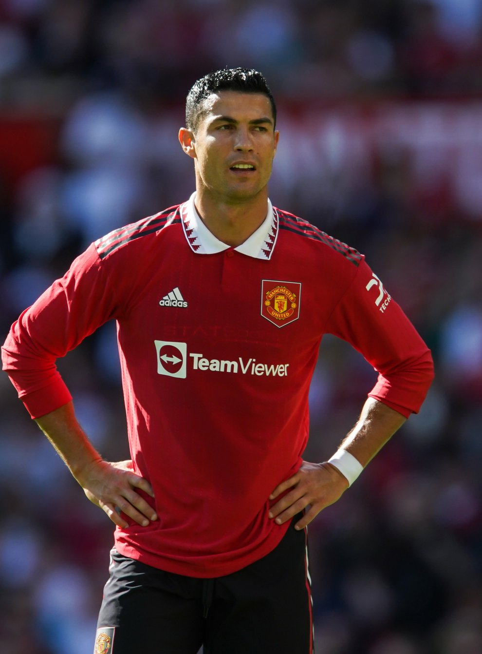 Cristiano Ronaldo wants to leave Manchester United (Dave Thompson/PA)