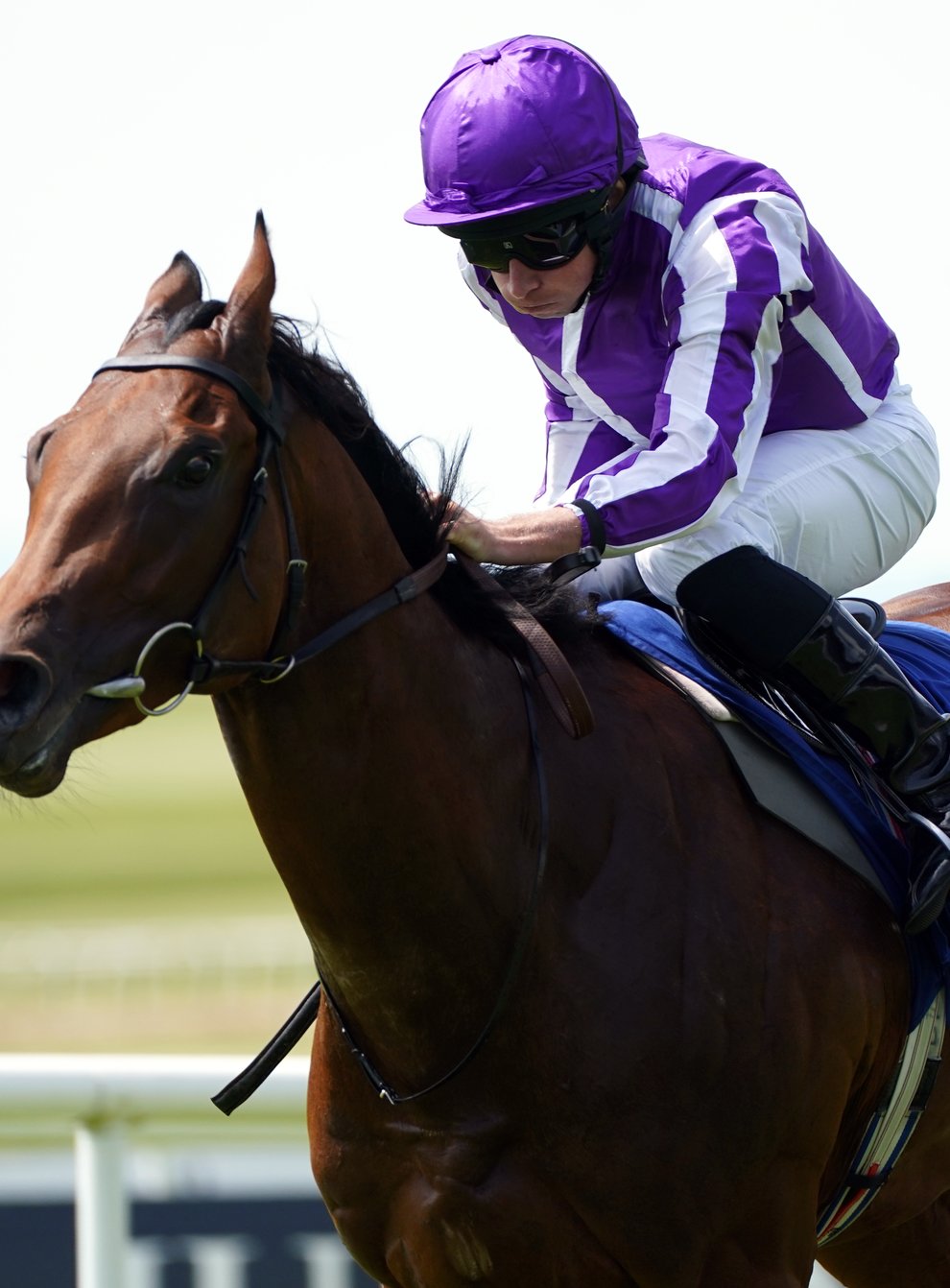 Little Big Bear winning the Anglesey Stakes at the Curragh (Brian Lawless/PA)