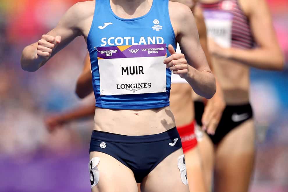 Laura Muir is into her second final of the Games (Isaac Parkin/PA)