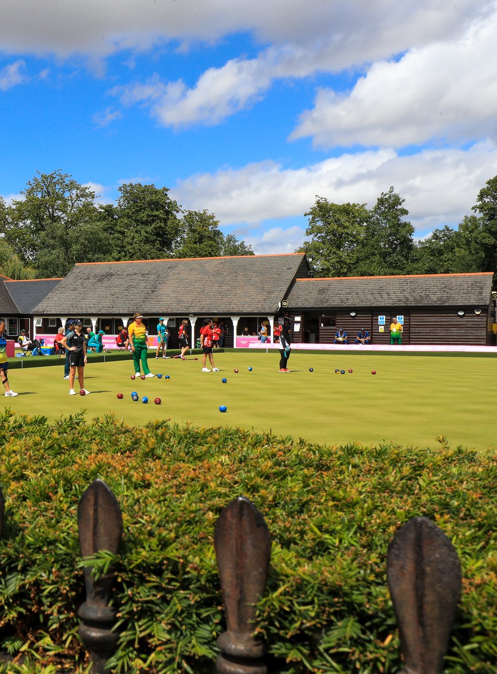 The lush lawns of Royal Leamington Spa have hosted a thrilling Commonwealth Games (Bradley Collyer/PA)
