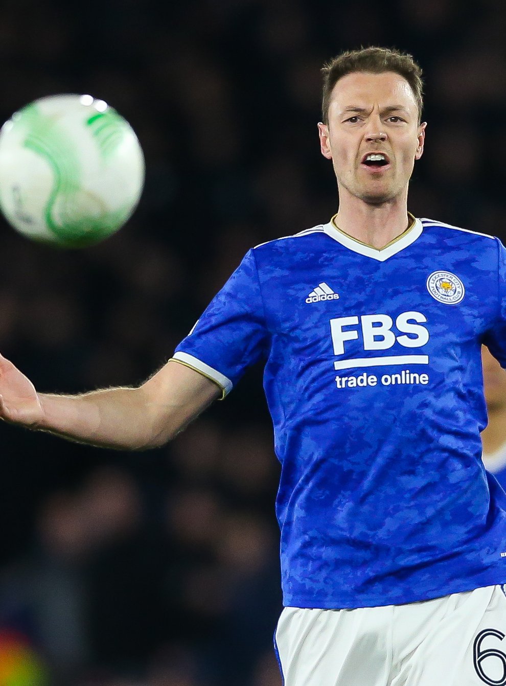 Leicester defender Jonny Evans will lead out his side in Sunday’s Premier League opener against Brentford (Barrington Coombs/PA)