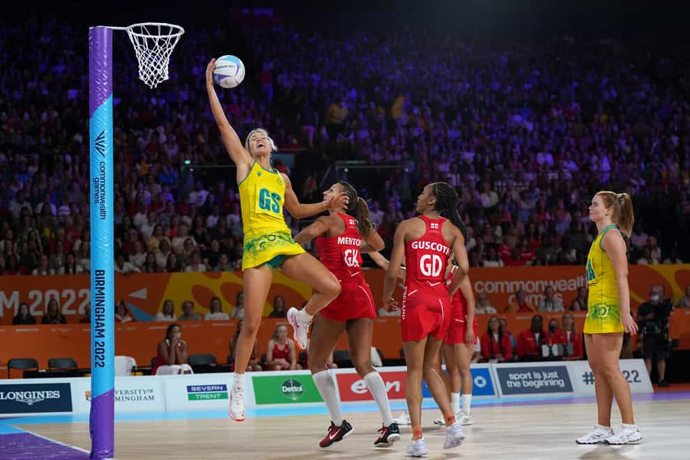 England lost to Australia in their Commonwealth Games netball semi-final (