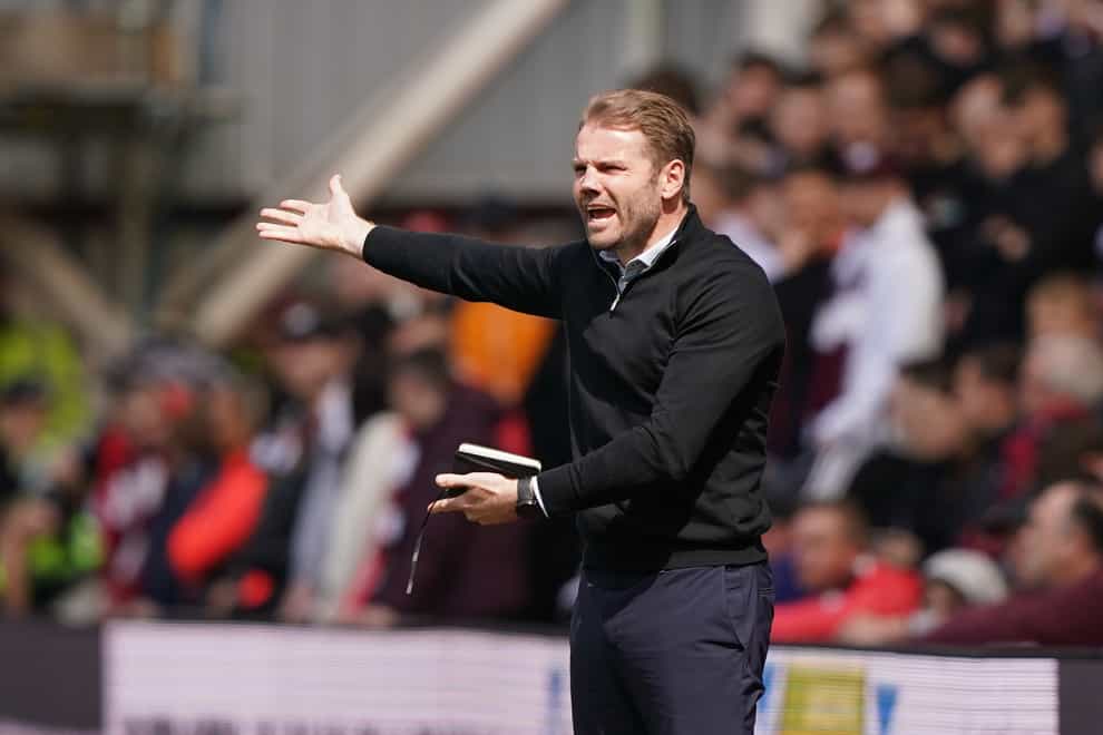 Robbie Neilson is raring to go at Easter Road (Andrew Milligan/PA)