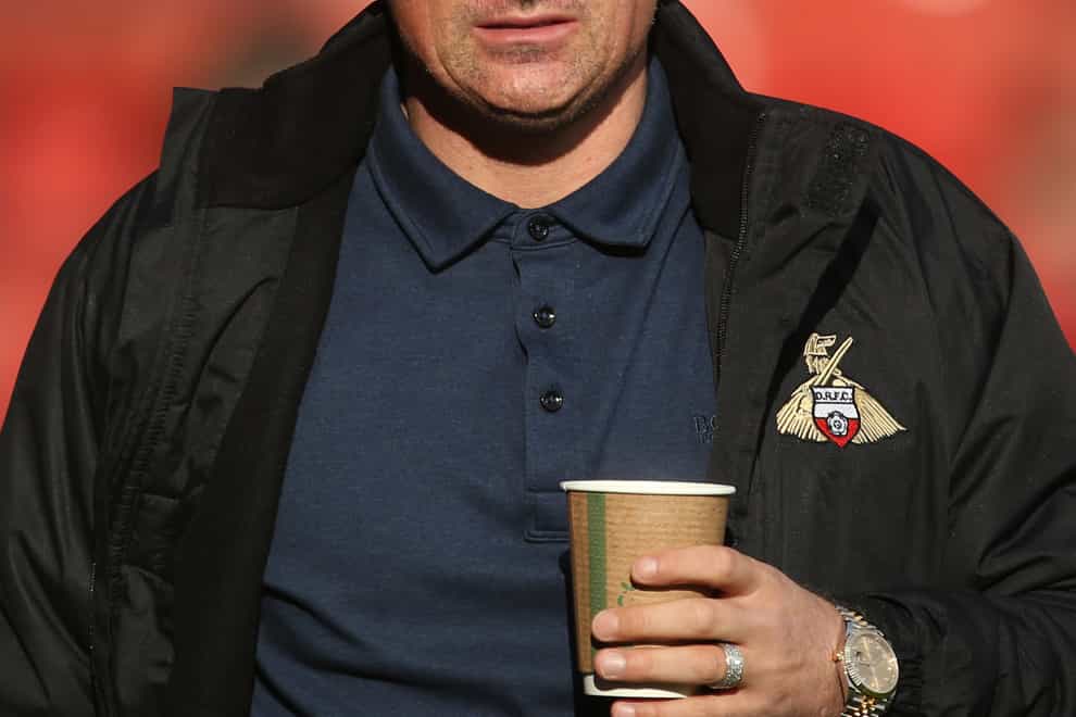 Leyton Orient manager Richie Wellens (Steven Paston/PA)