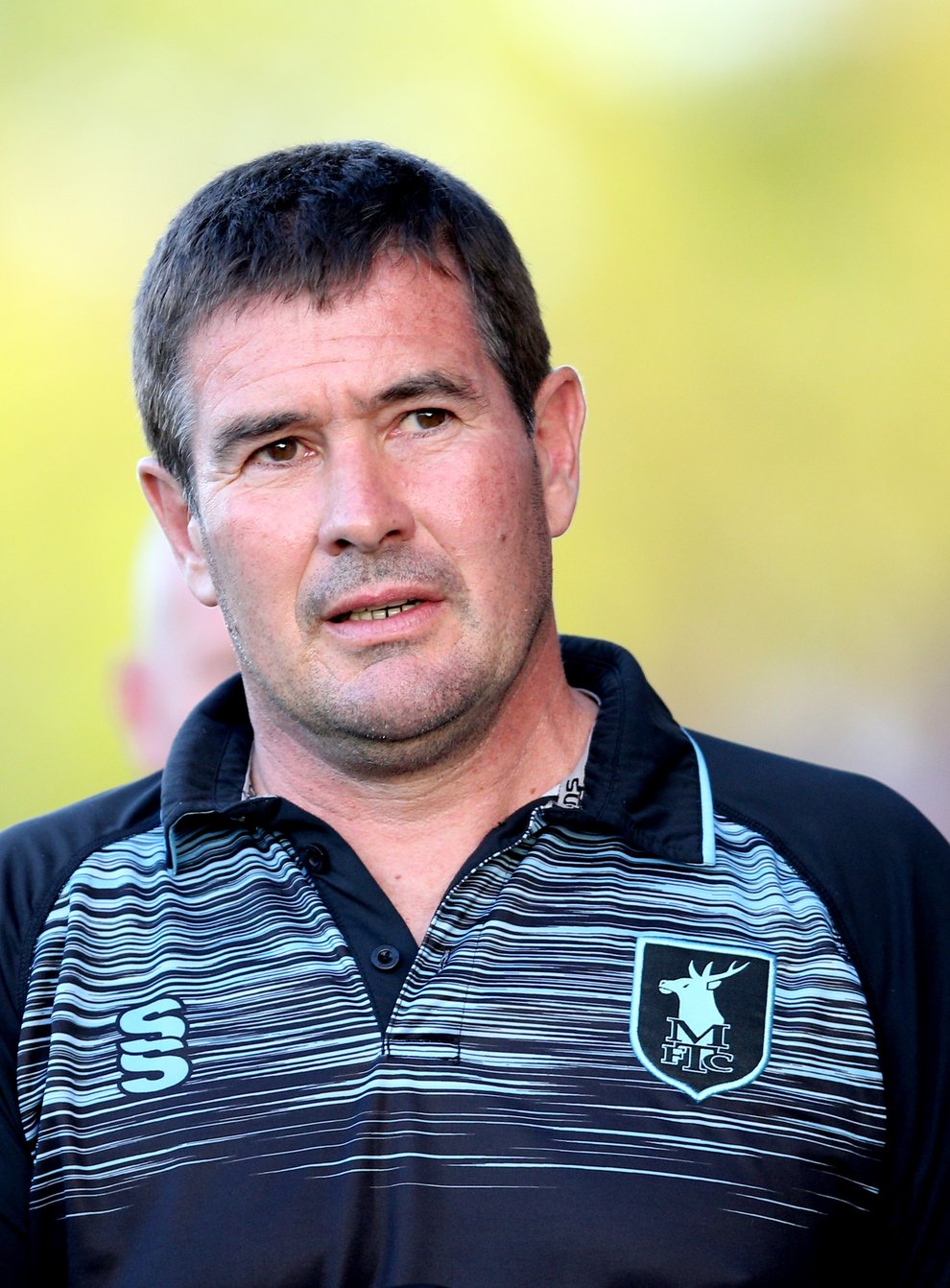 Mansfield manager Nigel Clough saw his side edge past Tranmere (Nigel French/PA)