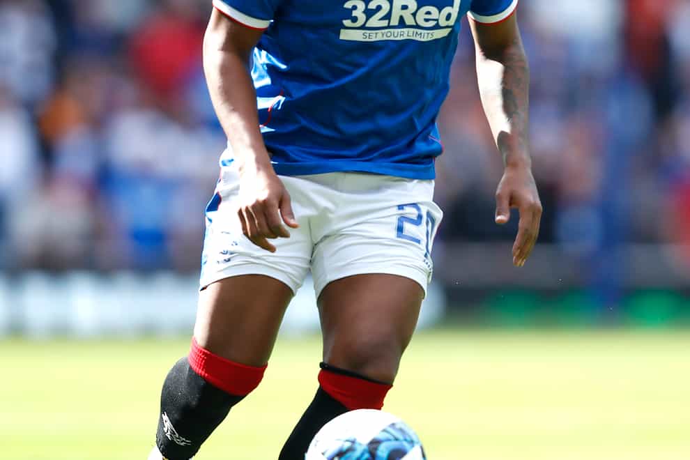 Rangers’ Alfredo Morelos returned with a goal (Will Matthews/PA)