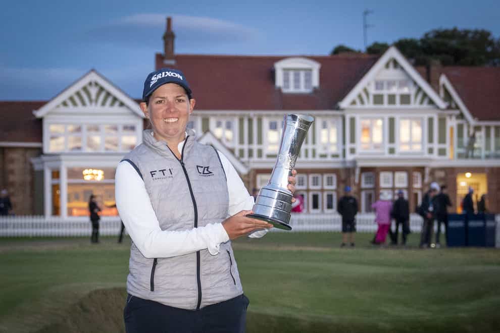 South Africa’s Ashleigh Buhai savoured a ‘life-changing’ achievement in winning the AIG Women’s Open (Jane Barlow/PA)