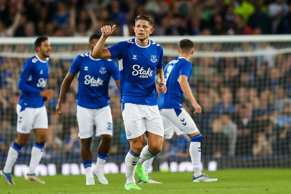 Everton summer signing James Tarkowski is happy to take on greater responsibility in defence (Barrington Coombs/PA)