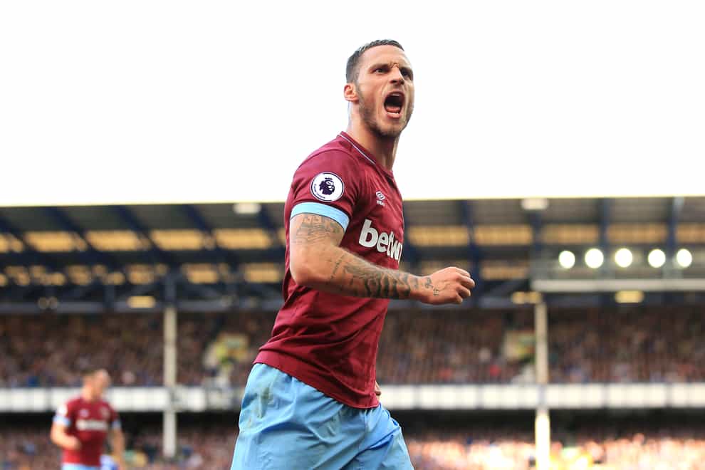 Former West Ham forward Marko Arnautovic has been linked with a move to Manchester United (Peter Byrne/PA)