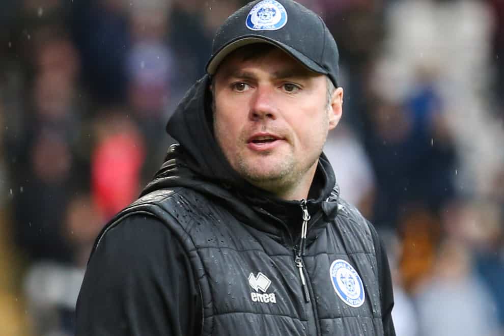 Rochdale manager Robbie Stockdale will be without Luke Charman (Isaac Parkin/PA)
