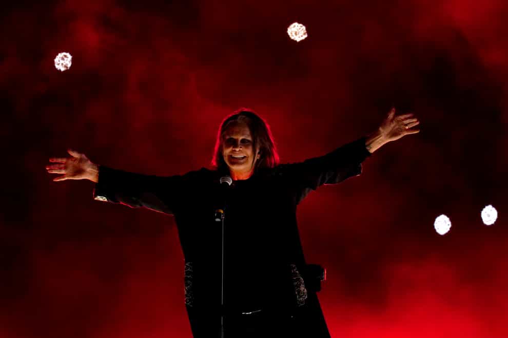 Ozzy Osbourne makes surprise appearance at Commonwealth Games closing ceremony (David Davies/PA)