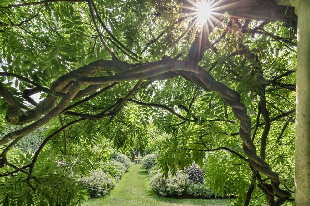 The Sundial Garden at Exbury Gardens (Otso Creative/Exbury Gardens/PA)