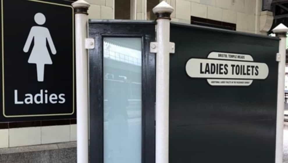 New toilets at Bristol Temple Meads (Network Rail/PA)