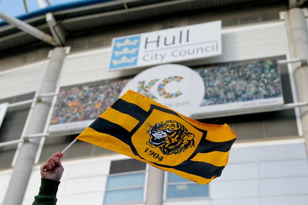Hull have signed goalkeeper Thimothee Lo-Tutala on a three-year deal (Zac Goodwin/PA)