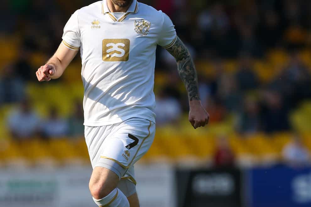David Worrall missed Port Vale’s 4-0 defeat at Exeter (Barrington Coombs/PA)