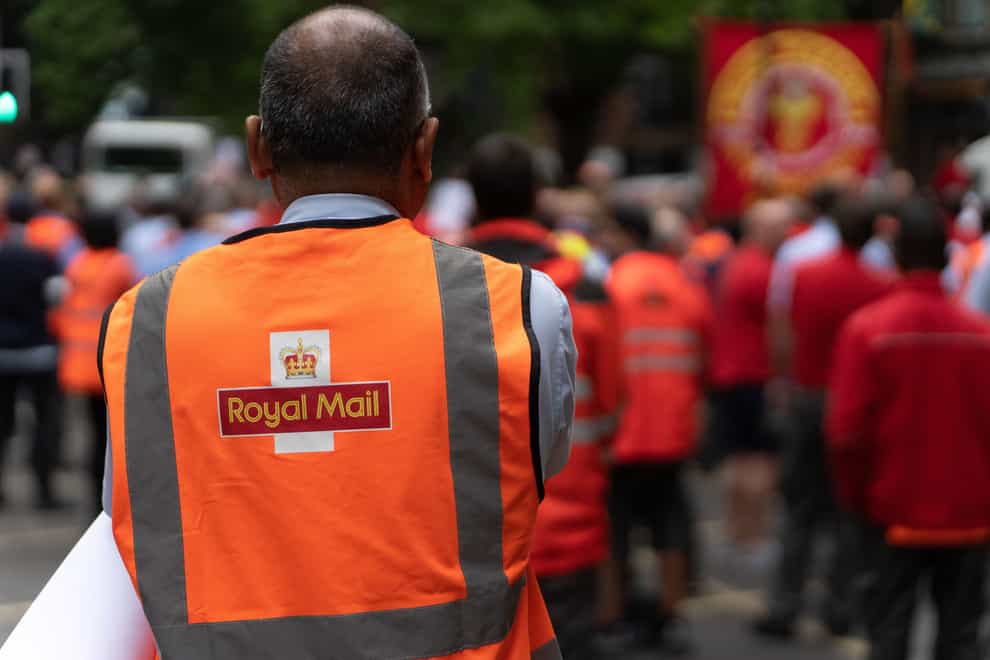 Over 115,000 postal workers are to stage a series of strikes (PA)