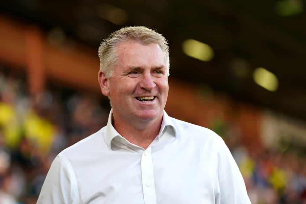 Norwich manager Dean Smith was delighted with the performance of his much-changed side as they beat Birmingham 4-2 on penalties (Joe Giddens/PA)