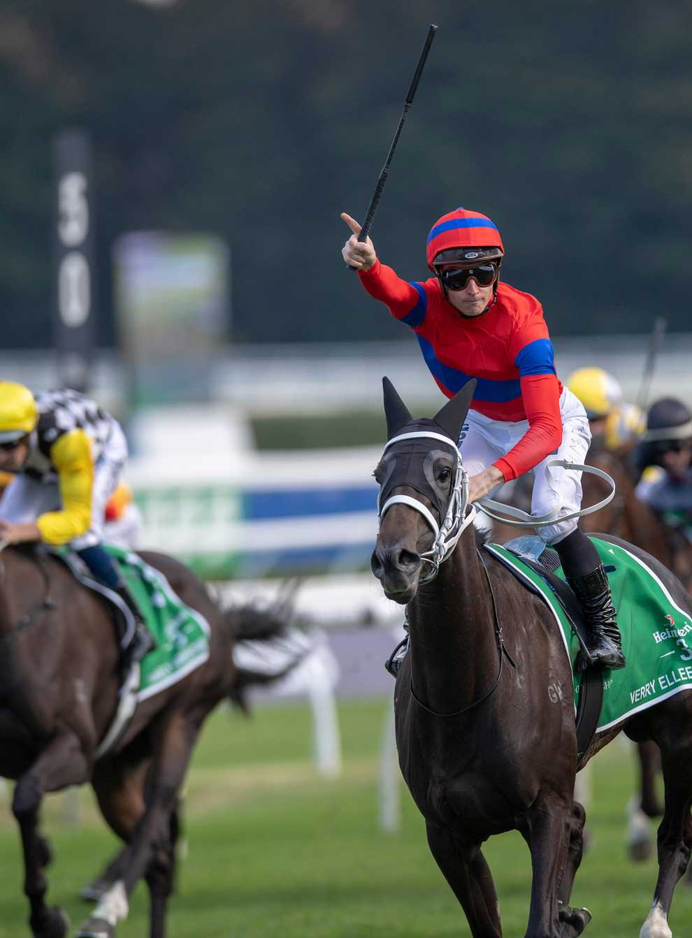 Verry Elleegant, here winning at Randwick, will be partnered by Frankie Dettori when lining up at Deauville (Cal Sport Media/Alamy Stock Photo)