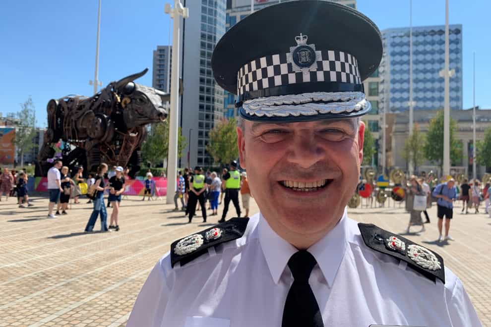 West Midlands Police’s chief constable Sir David Thompson (RIchard Vernalls/PA)