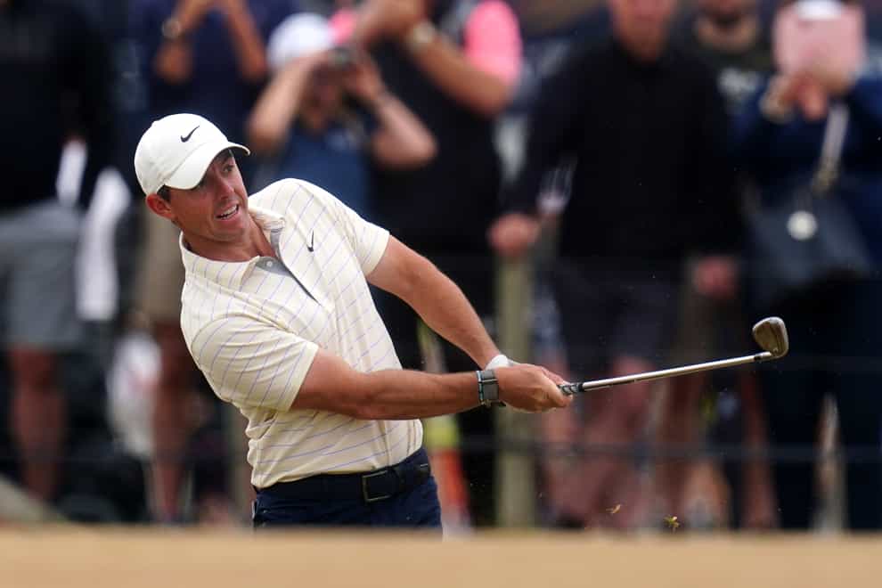 Rory McIlroy returns to action following his third place at the Open in the FedEx St Jude Championship (David Davies/PA)