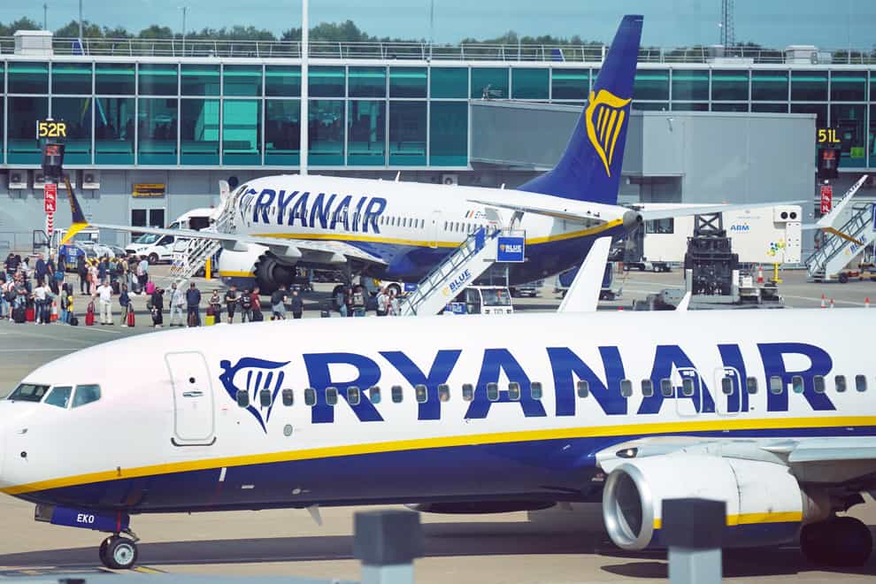 Ryanair’s trademark one euro and 10 euro fares will not be seen for a “number of years” due to soaring fuel prices, the budget airline’s boss has said (Niall Carson/PA)