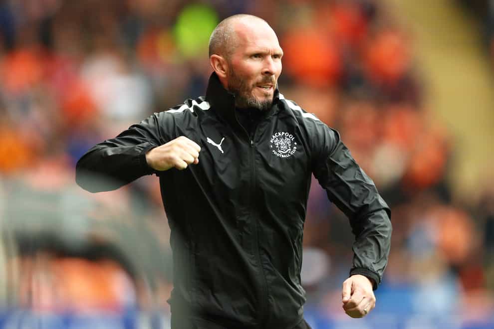 Blackpool manager Michael Appleton is likely to make changes to his side (Tim Markland/PA)