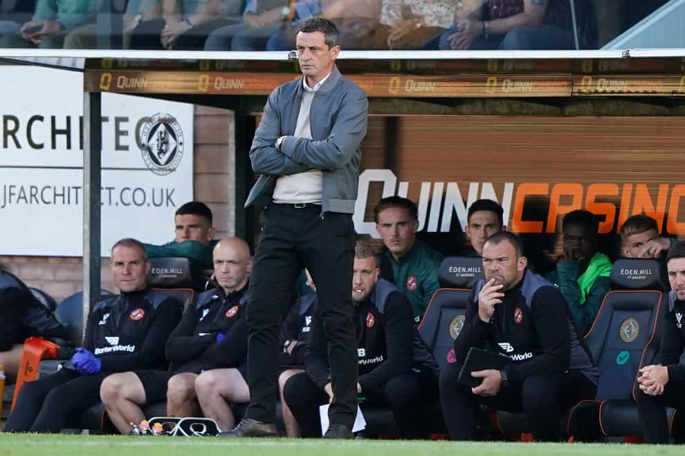 Jack Ross and his team endured humiliation in Holland (Andrew Milligan/PA)