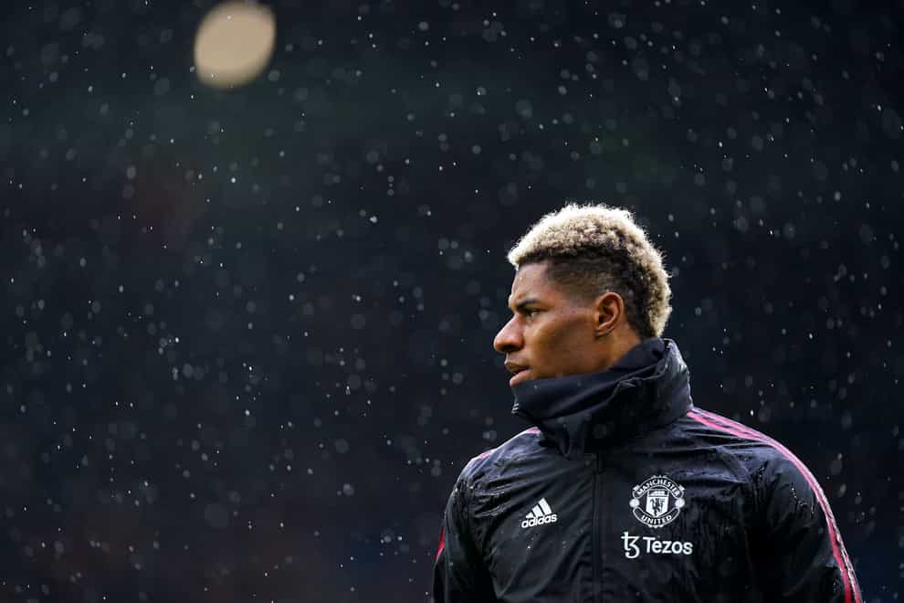 Could Manchester United’s England forward Marcus Rashford be considering a shift to the French capital? (Mike Egerton/PA)
