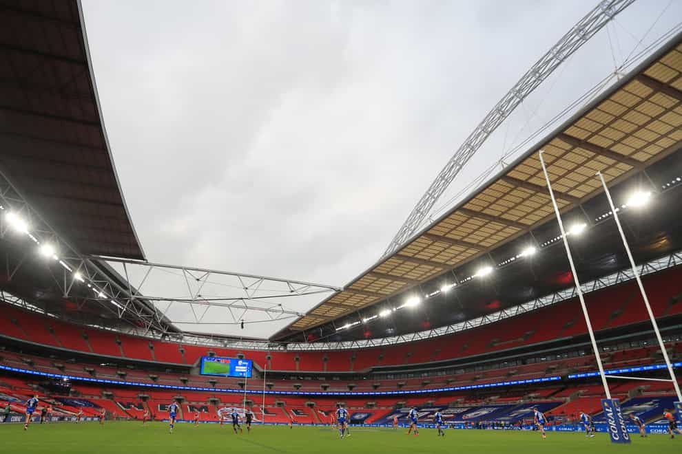 The Women’s Challenge Cup final will be played at Wembley next year (Mike Egerton/PA)