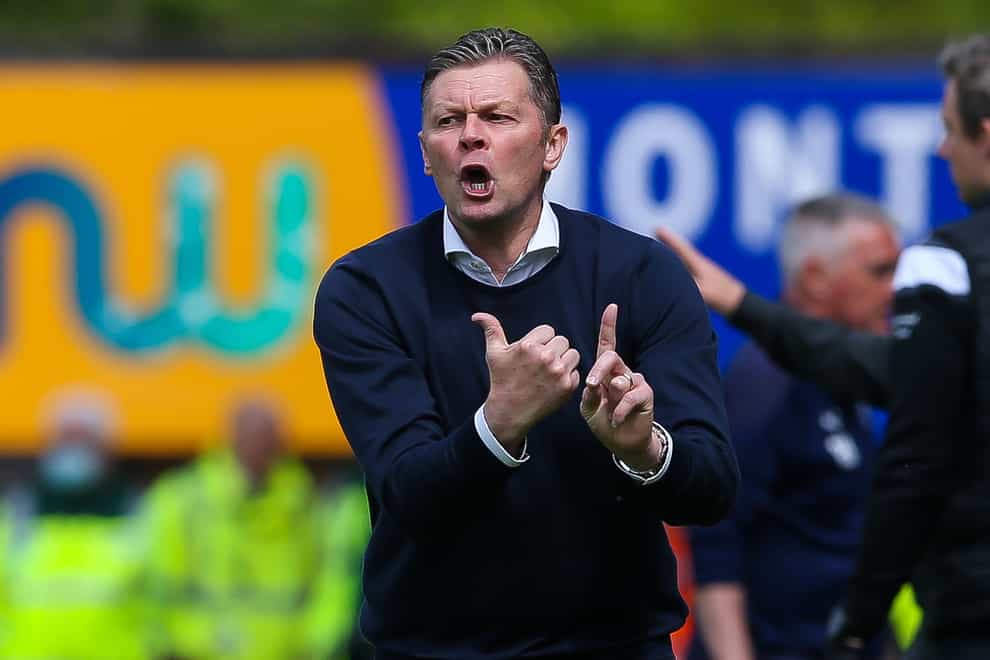 Steve Cotterill was delighted with the win (Barrington Coombs/PA)