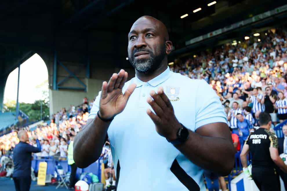 Darren Moore was pleased with his side’s performance (Isaac Parkin/PA)