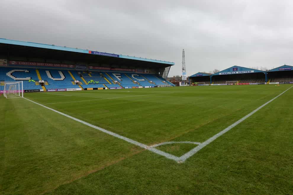 Carlisle and Swindon shared the points at Brunton Park (Anna Gowthorpe/PA)