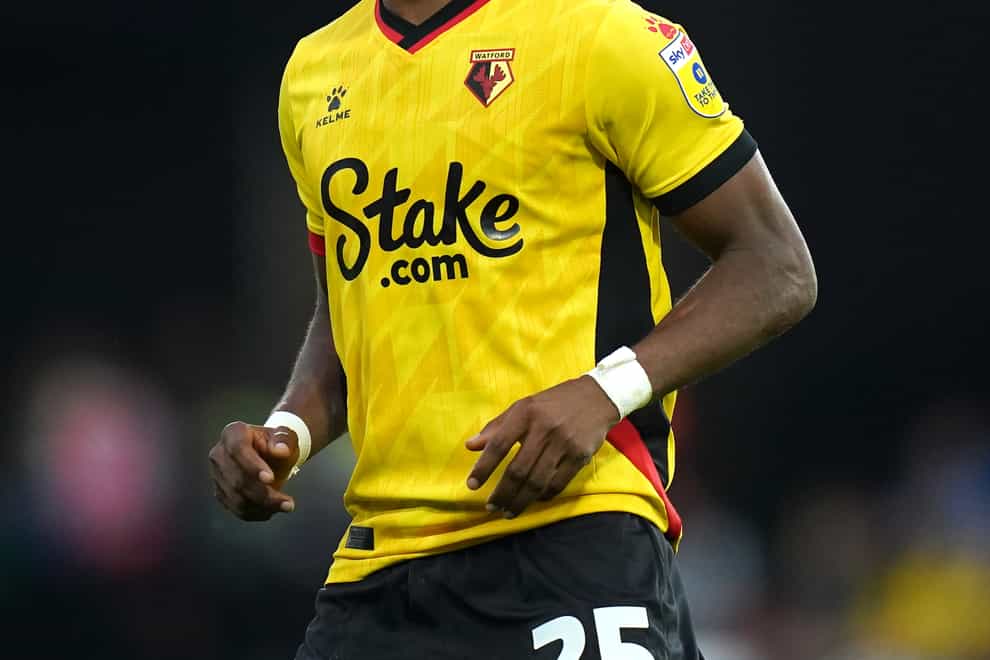 Emmanuel Dennis featured in Watford’s opening two Sky Bet Championship matches (Adam Davy/PA)