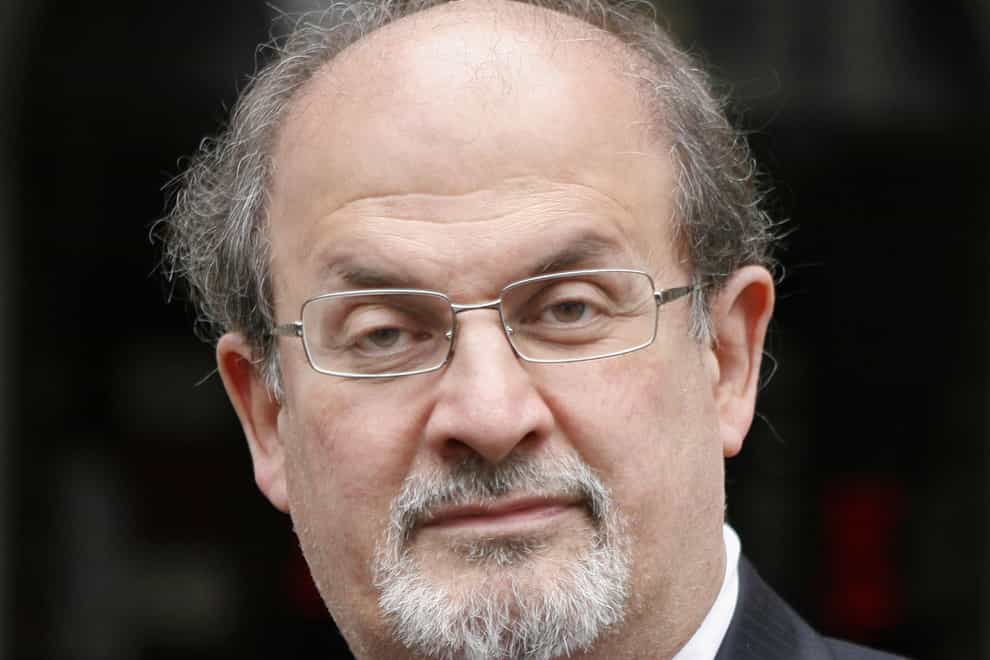 Sir Salman Rushdie was stabbed in the US (Johnny Green/PA)