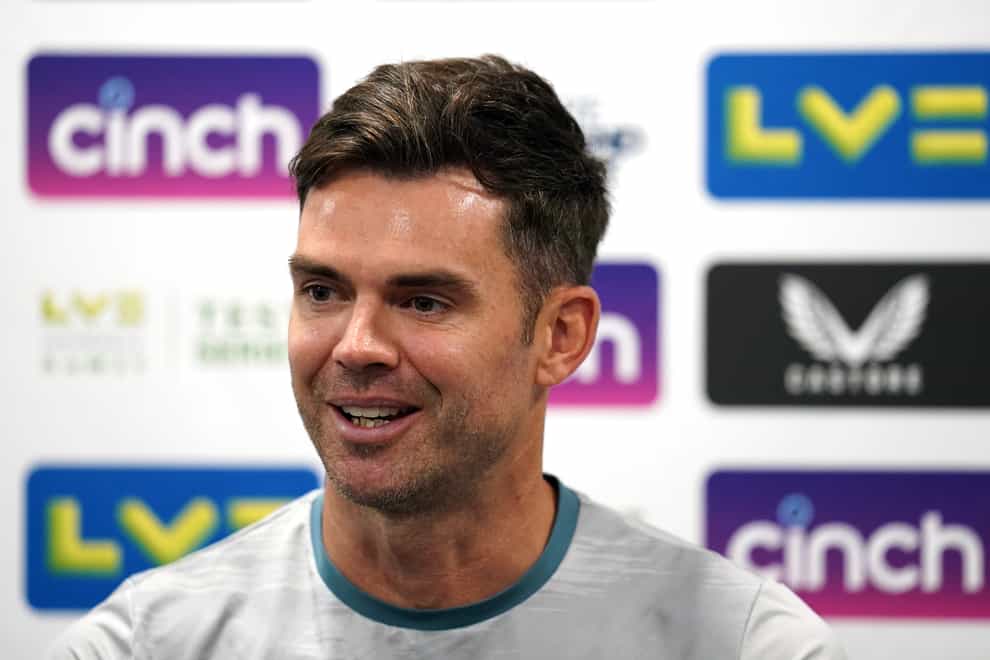 James Anderson admitted the recent England dressing room culture has made him the happiest he has felt for years (John Walton/PA)