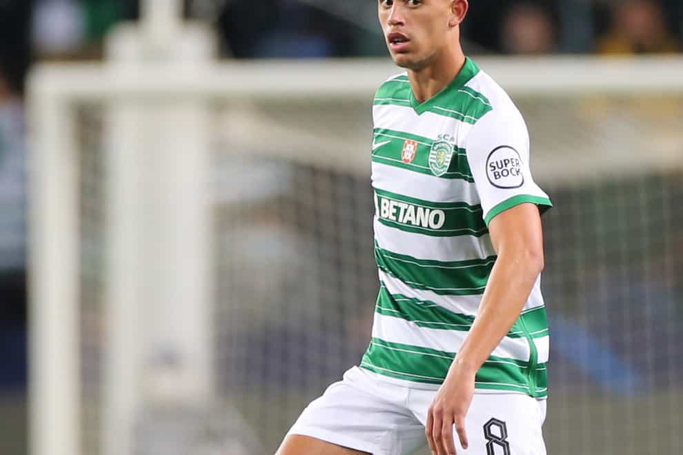 Wolves have agreed a fee with Sporting Lisbon for midfielder Matheus Nunes (Isabel Infantes/PA)