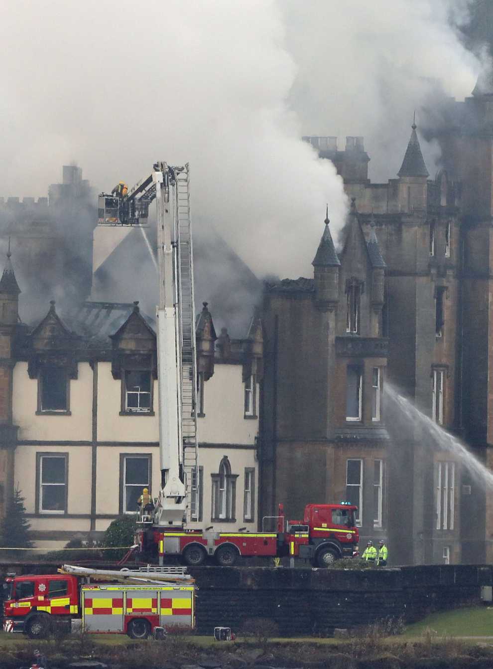 The fire at the Cameron House Hotel claimed two lives (Andrew Milligan/PA)