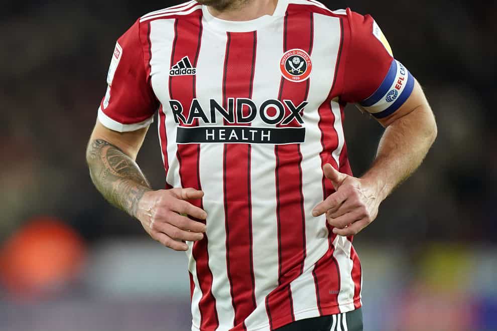 Sheffield United skipper Billy Sharp is out of Wednesday night’s Championship clash with Sunderland (Mike Egerton/PA)