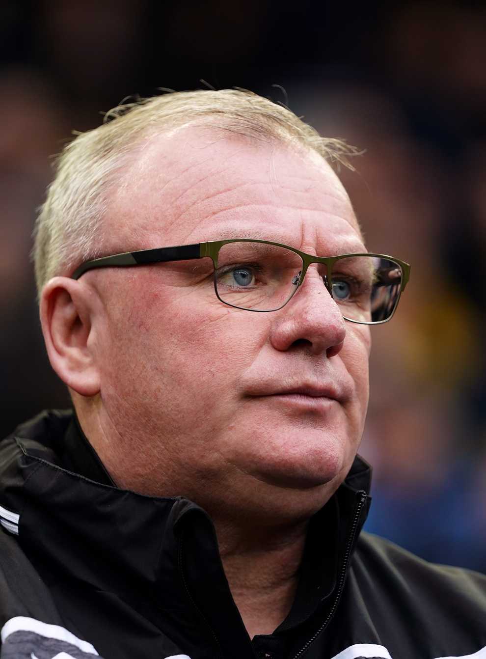 Steve Evans felt his side should have been out of sight (Zac Goodwin/PA)