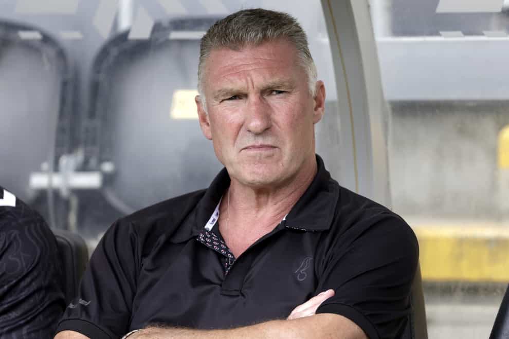 Bristol City manager Nigel Pearson (Richard Sellers/PA)