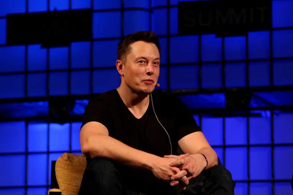 Billionaire Elon Musk has teased the prospect of buying Manchester United (Brian Lawless/PA)