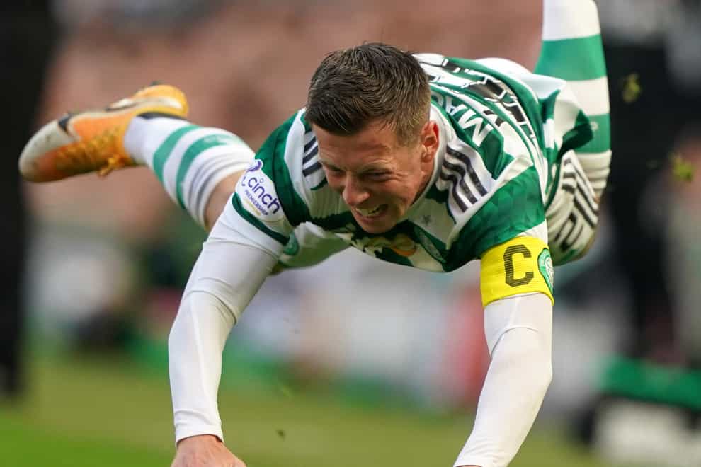 Celtic are bringing out a book about Callum McGregor (Andrew Milligan/PA)