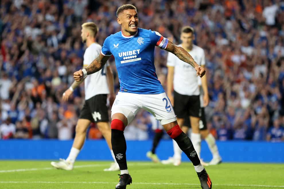 Rangers captain James Tavernier has signed an extended contract (Steve Welsh/PA)