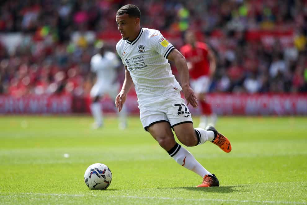 Swansea defender Joel Latibeaudiere is set for an extended spell on the sidelines (Scott Wilson/PA)