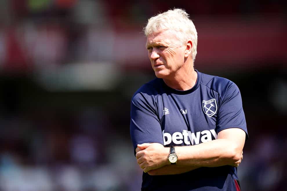 West Ham manager David Moyes has seen his side lose both of their opening Premier League games (Mike Egerton/PA Wire)